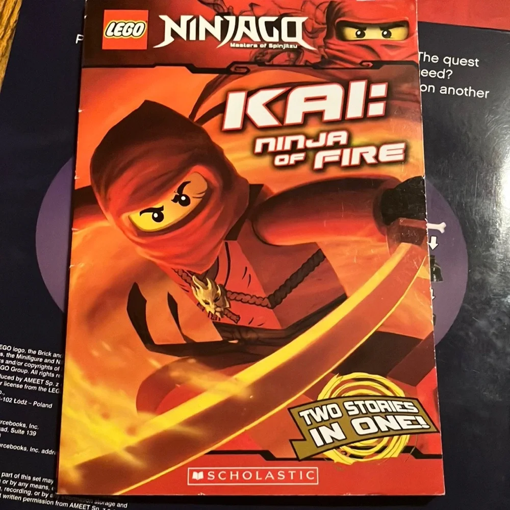 Lego‎ Ninjago & Hero Factory Book Set of Four - comic and reading styles